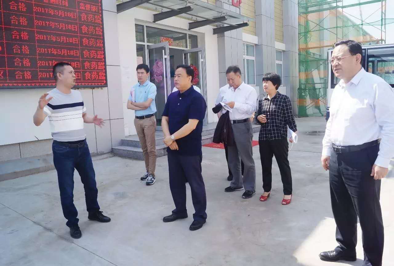 國家發(fā)改委產(chǎn)業(yè)協(xié)調(diào)司巡視員王東一行蒞臨山東銀田農(nóng)貿(mào)集團(tuán)調(diào)研菏...
