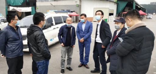 貴州省商務廳楊健副廳長一行到貴州銀田農(nóng)產(chǎn)品物流園調(diào)研農(nóng)產(chǎn)品供...