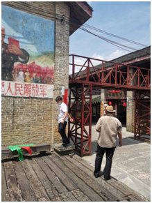 朱砂古鎮(zhèn)景區(qū) “那個(gè)年代”為慶祝建黨100周年積極營(yíng)造濃厚氛圍